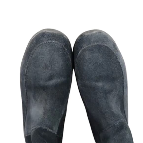 Cole Haan Shoes Womens 9 Bootie Pull On Leather Waterproof Comfort Classic Blue - Picture 7 of 14